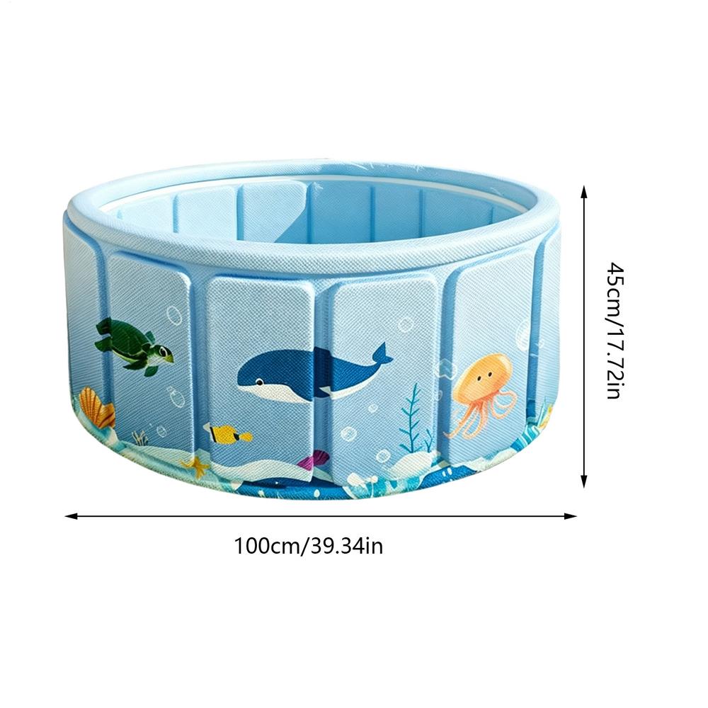 Portable 5-layer Thickened Installation-free Children s Swimming Pool Foldable Dog Pool Swimming Tub Dog Bathing Tub