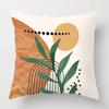 Nordic Fall Home Decor Autumn Throw Pillow Case Sofa Cushion Cover Modern 45x45cm 45*45 50x50 60x60cm 40*40cm Leaf Plant Green