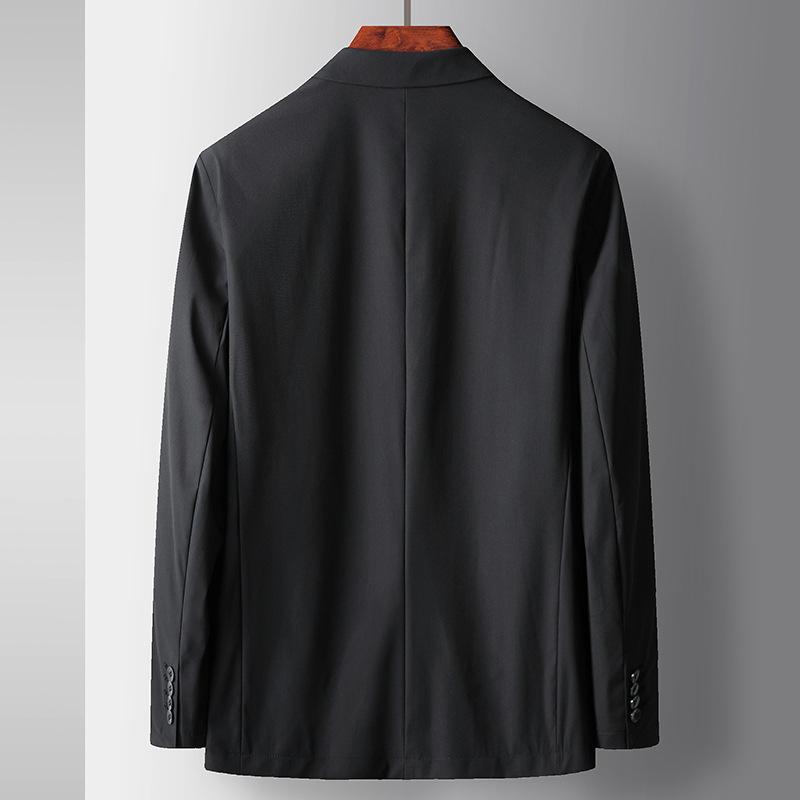 Spring and Autumn Light Luxury Business Single West Middle-aged and Young Solid Color Single-breasted Trendy Suit Jacket