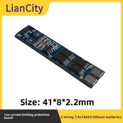 2S 7.4V/8.4V Lithium Battery Protection Board 8A Working Current 16A Current Limit