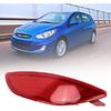 Rear Bumper Night Reflector Rear Bumper Reflector Red Warning Shock Resistant Replacement for Accent LE SE (Right 924061R000)