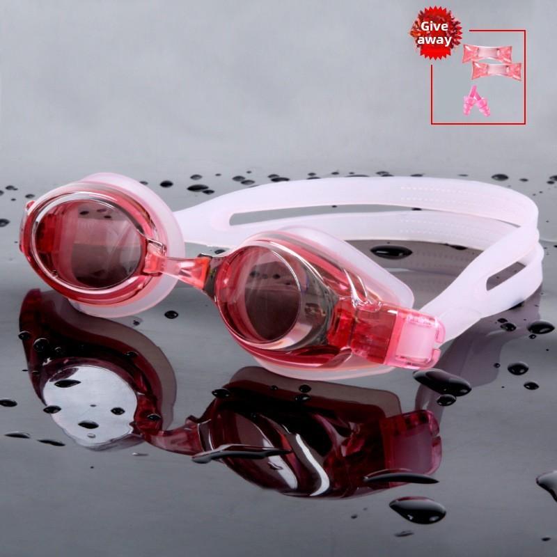 Waterproof Antifog Swim Goggles For Adults With Pc Lenses And Uv Protection