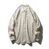 Japan fashion Retro Designer Stripe Shirts Men's Long sleeve Spring and Autumn Outerwear Export Men's Cotton Casual Shirt