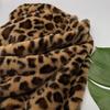 0.5/1/2 Yards 10mm Imitation Rabbit Leopard Print Fur Fabric for Sewing Plush Toys Winter Coats Blankets Decorative Fabrics