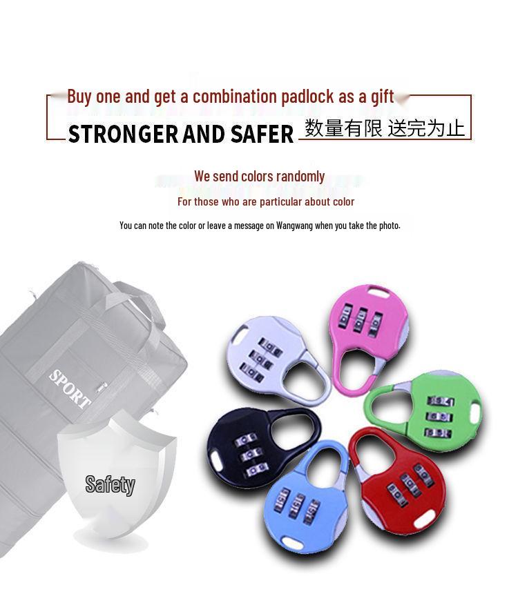 Wasserdichter Reisekoffer aus Oxford-Gewebe - Große Kapazität Aufgabegepäcktasche für Umzug ins Ausland