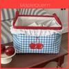 Modern Minimalist Storage Basket With Polyester Material For Laundry And Organizing Home Space