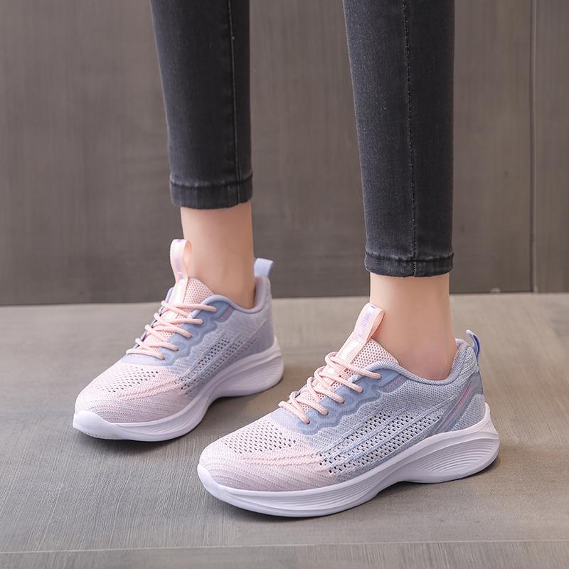 New Fashion Women's Running Hollow Out Shoes Breathable, Leisure, Outdoor, Lightweight, Walking and Sports Shoes High Quality
