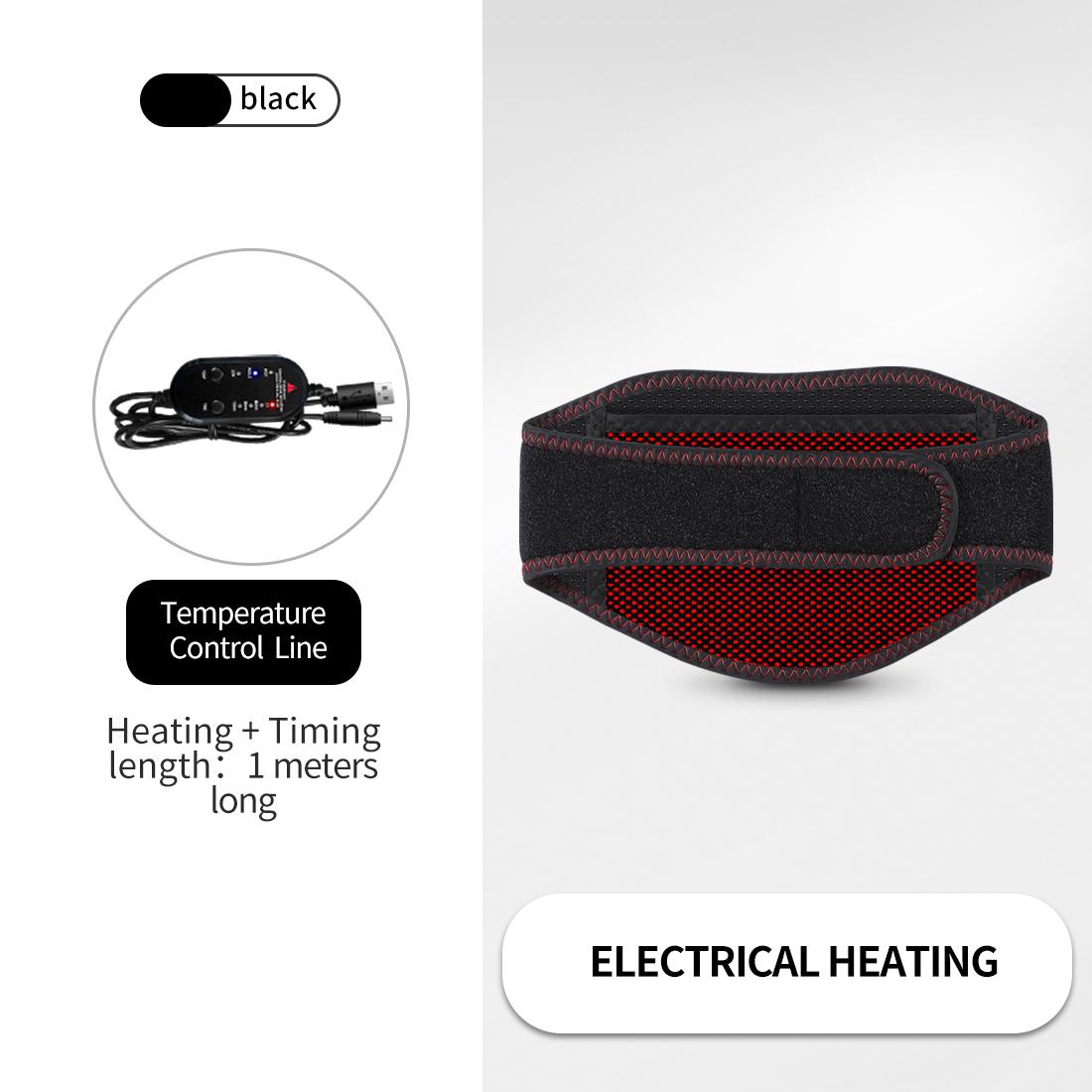 

Electric-Powered Heated Neck Region Massager Usb-Powered Thermal Therapy For Neck Area Stiffness and Numbness Timed Temp Operation Cervical Support US-Plug
