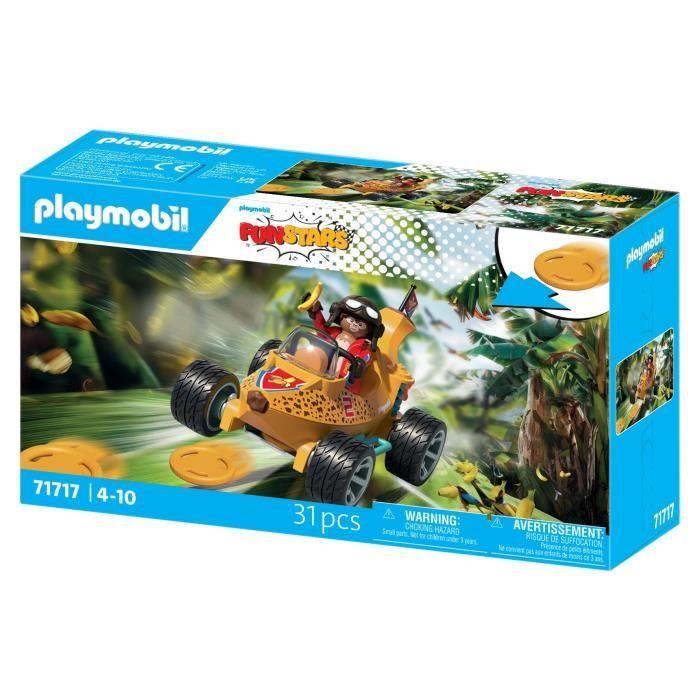 Playmobil 71717 Kart Banane, Funstars, 31 Pièces, Dès 4 Ans