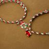 Tree Christmas Gifts Christmas Bracelets Magnetic Handband Pendant Hair Ring Couple Bracelets