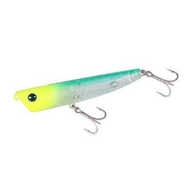 Daiwa Seabass Lure Morethan Burst Upper 80F Rattlin Mat CH Clear Lime