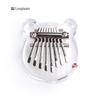 Mini Mahogany Crystal Kalimba Finger Piano Toy - Eight-Tone Thumb Piano Musical Instrument Gift