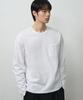 DRAW FIT Hail Cotton Pocket Long Sleeve T-Shirt [White]