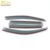 BAIC Senova X65 3D Stainless Steel Rain Deflectors with Bright Strips