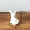 1/3pcs Rabbit Shaped Ornament Home Decoration Mini Decorative Figurines Desktop Decoration Ceramic Ornament Cute