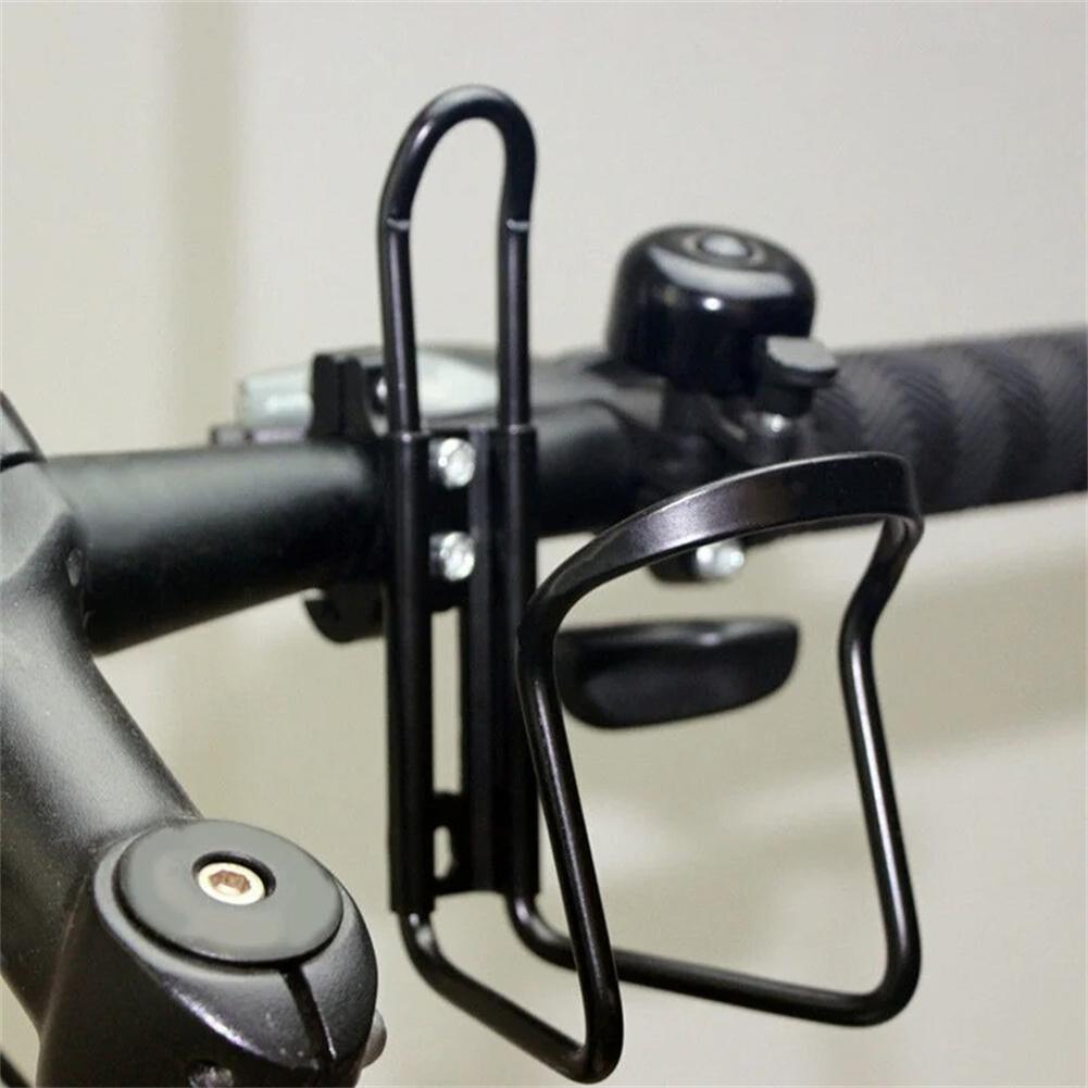 Kolip Bike Bicycle Water Bottle Cages, Alloy Aluminum Water Cages Brackets For 2.5cm Diameter Handlebar