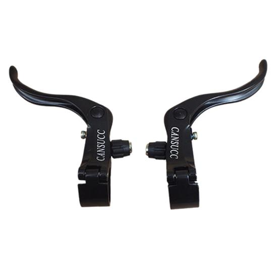 1 Pair Useful Safe to Use Easy to Replace Multipurpose Aluminum Bicycle Brake Lever for Bike