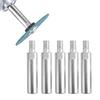 Yousheng 4/5/6/8Pcs Angle Grinder Extension Rod Multi-purpose M10 Thread Polishing Machine Adapter Lever Heavy Duty Steel 100 Type Angle Polisher