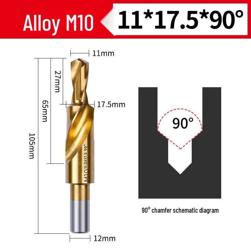 

Cobalt Alloy Countersink Step Drill Bit