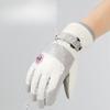 Ski Gloves Couple Warm Plus Velvet Thickened Winter Cotton Women's Electric Bike Windproof Waterproof Cycling Men's Bike Outdoor