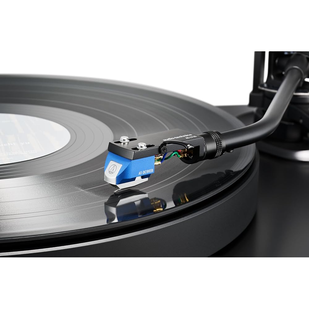 Audio-Technica AT-LT10 Headshell: Die-Cast Aluminum, Lightweight Design, Matte Black