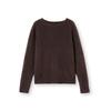 Women's Faux Fur Knit Sweater – Wool & Cashmere Base Layer for Autumn/Winter