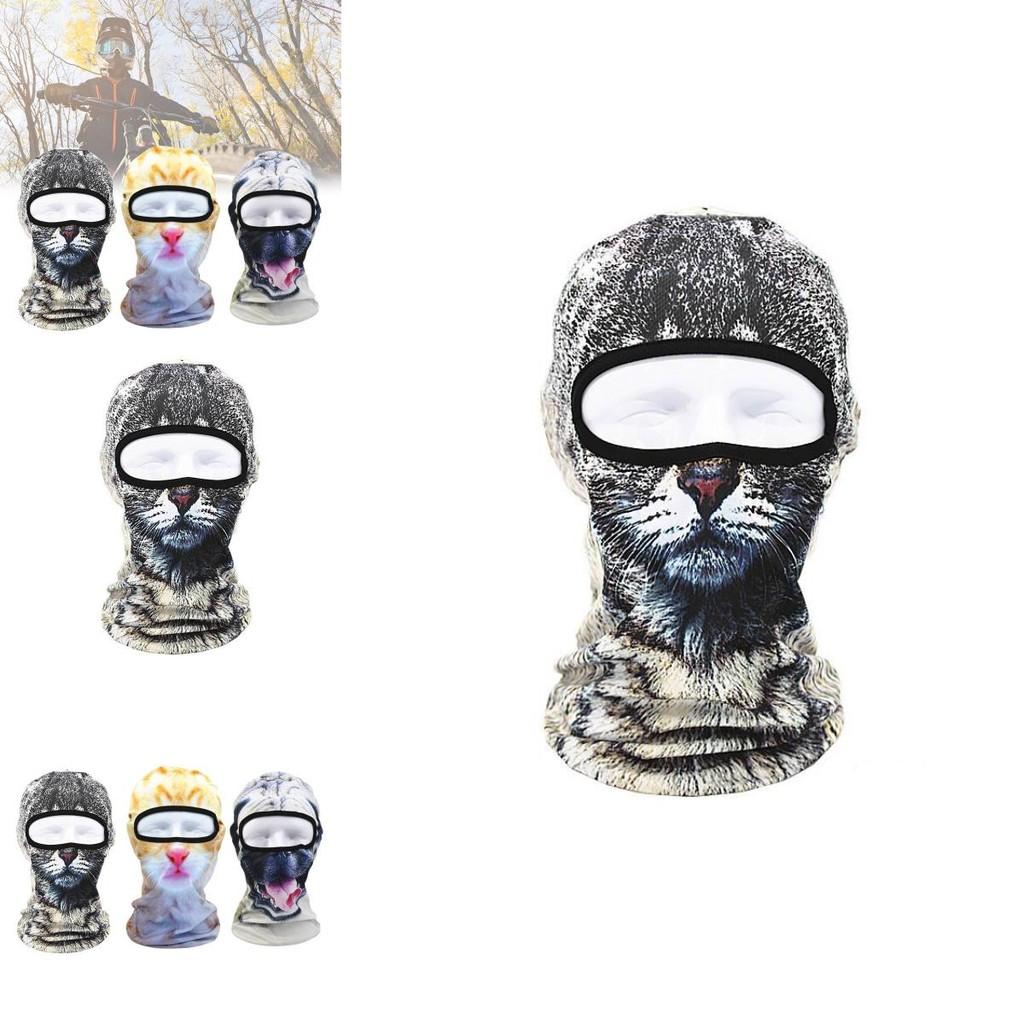 3d Face Mask For Outdoor Sports Stylish Breathable Uv Protection For Cycling And Fishing