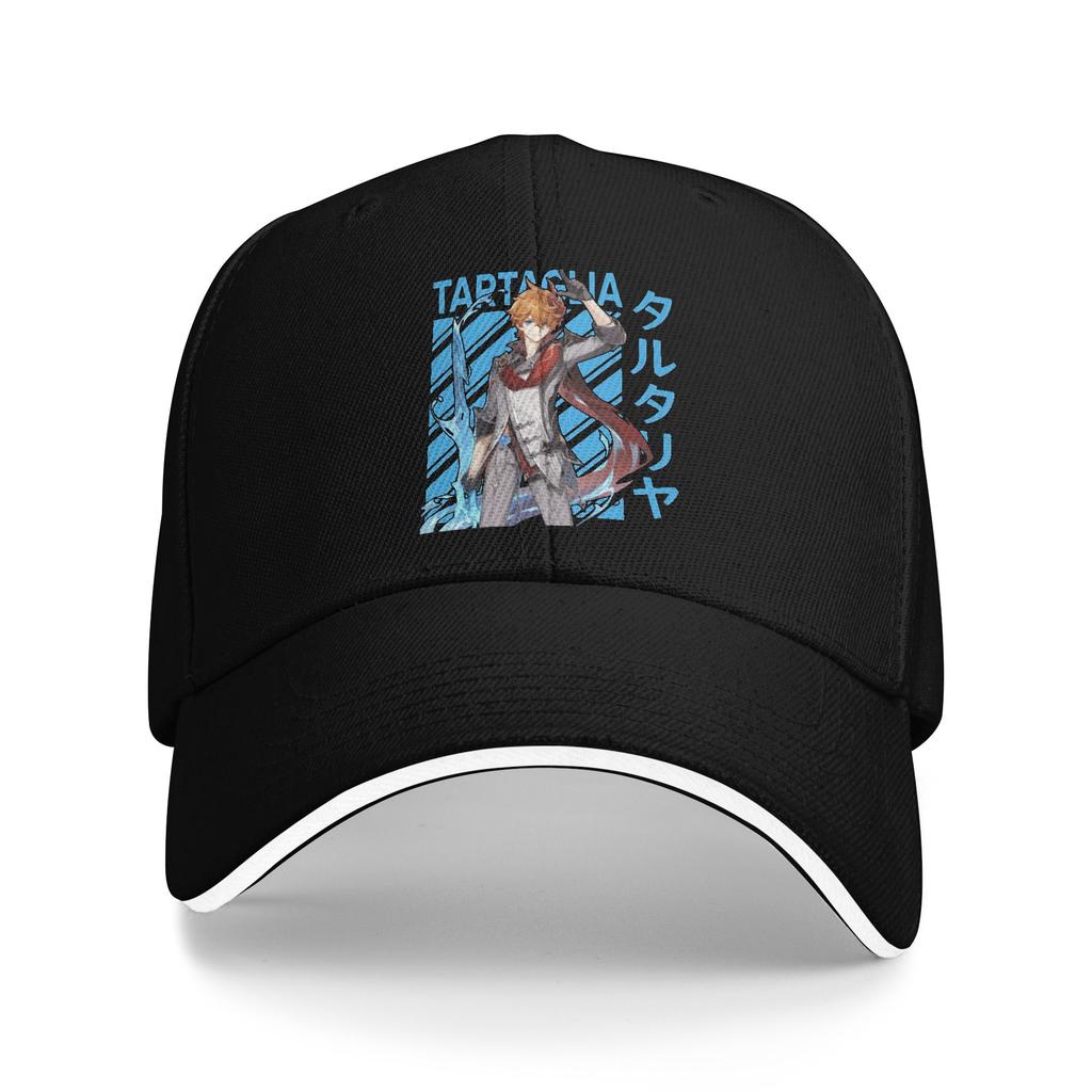 Paimon Genshin Impact Emergency Impact Baseball Caps Genshin Impact Anime Game Sandwich Hats Unisex Polyester Dad Hat Sport