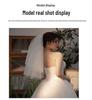 2025 Ethereal Korean Style Bridal Wedding Veil - Simple & Elegant Tulle Design