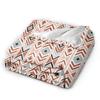Warm Soft Blanket Children Decorative Bohemian  pattern Bedding Throws  Flannel Bedspread For Couch Chair Graphic Sofa Bed Cover