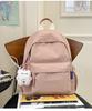 Schoolbag Japanese soft sister schoolbag Korean version solid color versatile girl small backpack leisure junior high school student backpack 