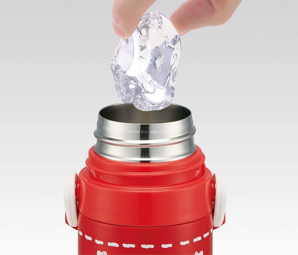 Skater 2cestná nerezová láhev na vodu s hrnkem Hello Kitty Cookie Sanrio 430ml SKDC4 Dětská