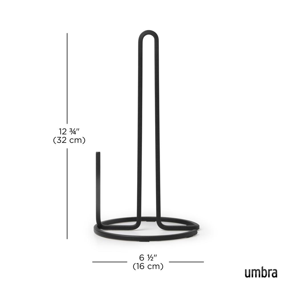 Umbra Kitchen Paper Kitchen Kitchen Paper Vertical X Umbra Black Holder, Storage, Holder, Storage, Space-Saving, 170 H320mm, Squire, 21004313040,