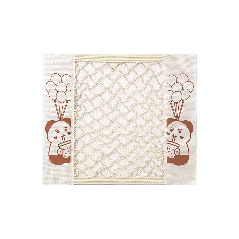 Plastic bag storage bag household kitchen ginger garlic mesh bag storage bag wall hanging large capacity finishing hanging bag