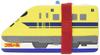 Skater Lunch Single for Nursery Doctor Die-Cut Box, 300ml, Tier, Kids, Kindergarten, School, Plarail, Yellow, Boys, LBD2-A