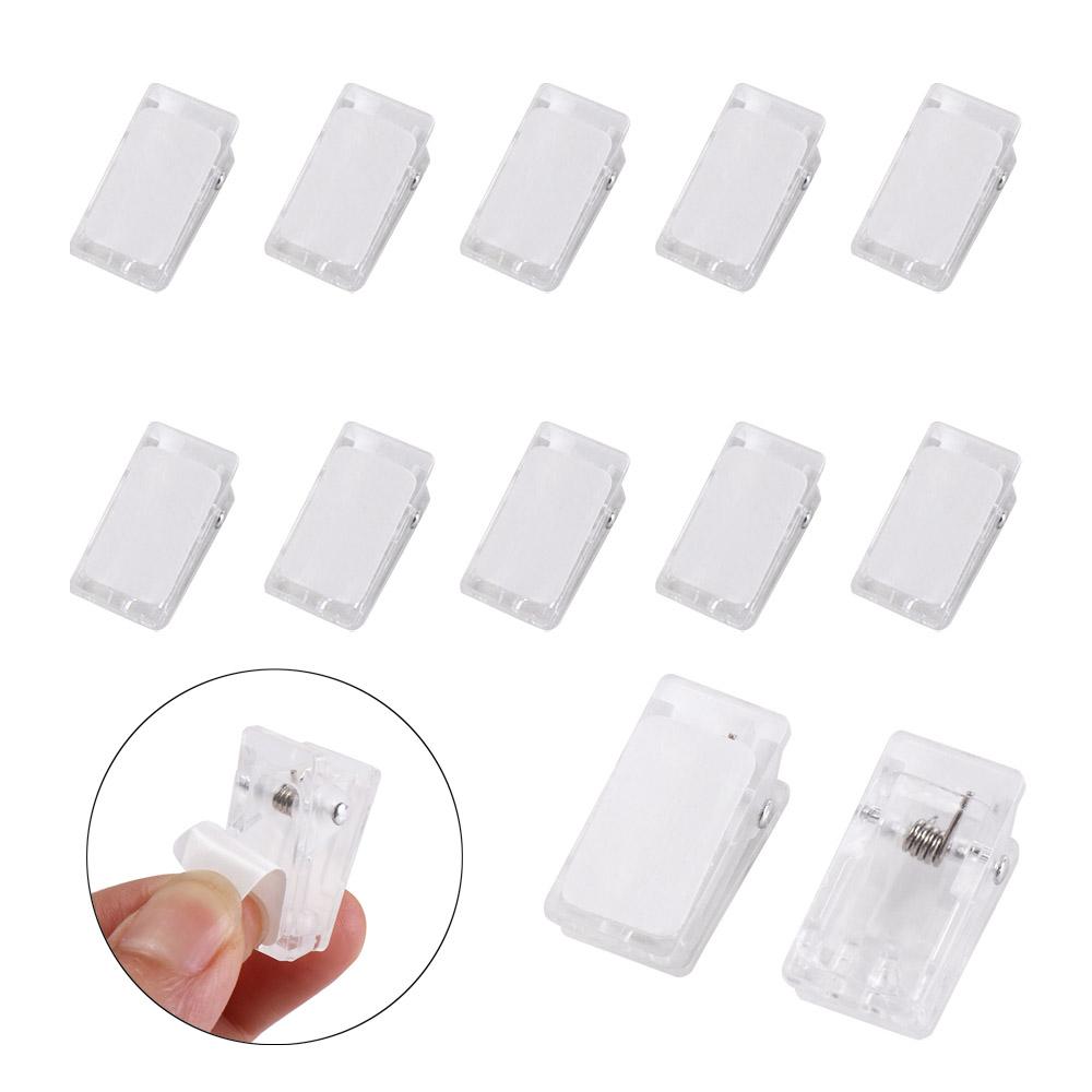 10pcs Plastic Wall Clips Small Spring Clips Self-Adhesive Clips  Poster Paper