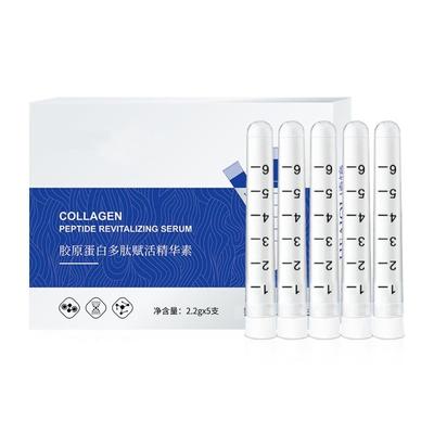 Revitalizační sérum s kolagenovým peptidem Lyofilizovaný pudr, Hydratační krém s pudrovou kyselinou hyaluronovou Pleťový výplň Vyblednutí jemných linek