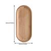 Serving Plate Kitchen Utensils Craftsmanship Oval Shape Decorative Household Accessories Food Tray Storage Pallet Tea Cup Saucer