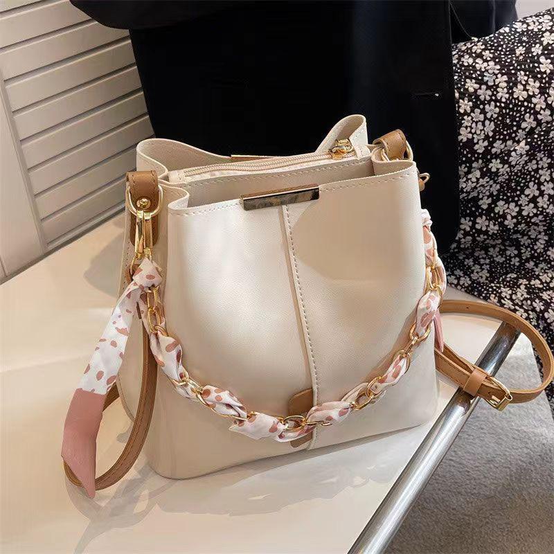 ZZZZ Sac bandoulière pour femme texturé grande capacité - Sac à épaule de niche mode été 2024