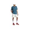 adidas Originals Solid Color Logo Embroidery Drawstring Straight Casual Shorts Men Bottoms White IS0223