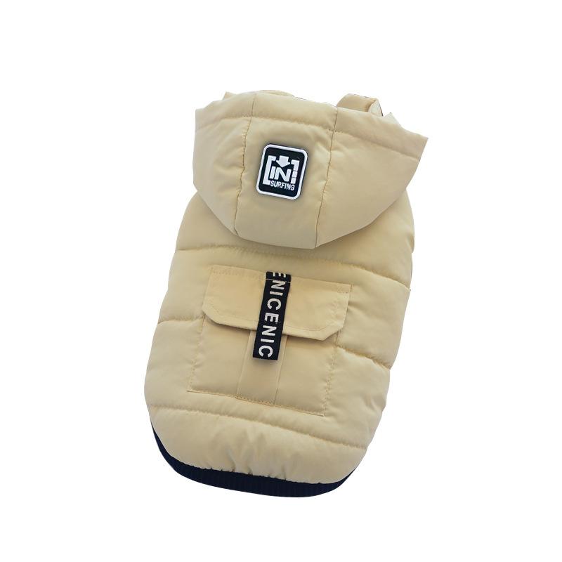 

Зимняя одежда для питомцев Холодная и теплая одежда для собак Шапки Съемный жилет Жилет M