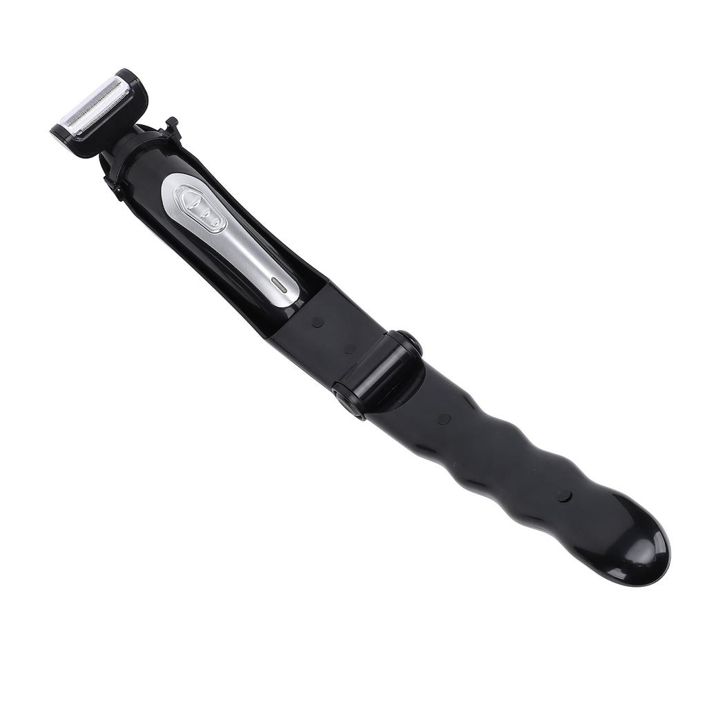 Back Trimmer for Men Wet Dry Use Ergonomic Rechargeable Long Handle Grooming Hair Clipper for Home Travel