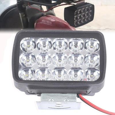 Helles Elektrisches Fahrrad Scheinwerfer Zusatzscheinwerfer 15 LED Lampen Motorrad Externer Scheinwerfer