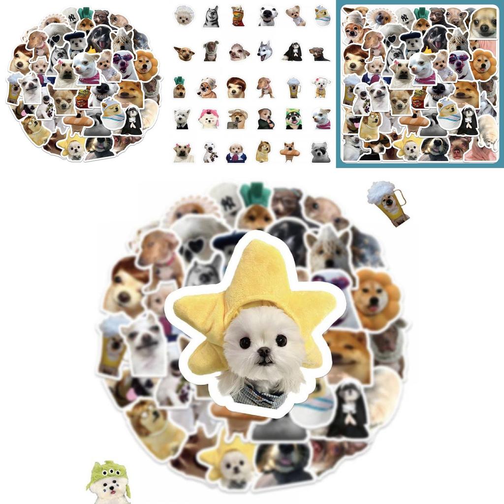 Realistic Popular Dog Stickers Cute And Funny Animal Decorations For Phone Cases And Journals Pieces)