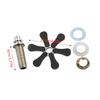 Kitchen Sink Rinser for Glass Accessory 3.15inch Long Shank Professional