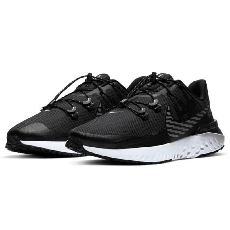 Nike Legend React 3 Shield Schwarz Dunkelgrau Trainingsfußballschuhe CU3864-001