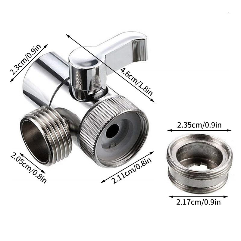 

Переключатель Адаптер для смесителя Кухонная мойка Разделитель Душевой распределитель Адаптер Клапан Соединитель для водопроводного крана Унитаз Биде Душевые принадлежности