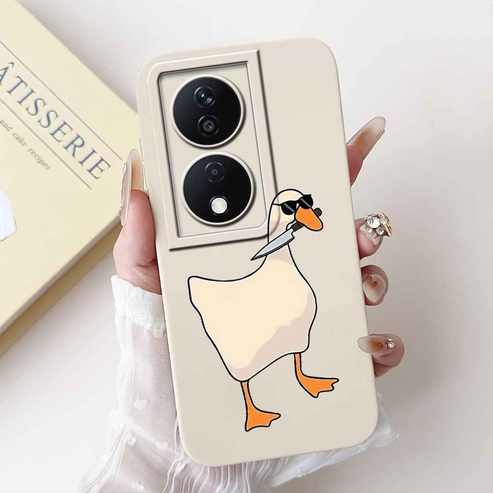 For Honor X7b 4G 5G CLK-LX1 Case Fashion Cute Butterfly Rabbit Soft Silicone Cover For Honor X7b CLK-LX2 CLK-LX3 Phone Cases