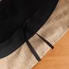 Roll Rim Fisherman Hat Linen Fedora Hat Casual Sunshade Hat  Outdoor Sports