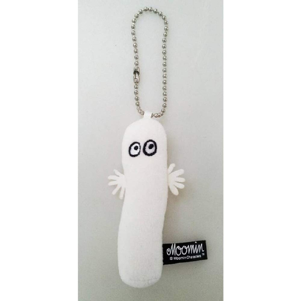 Moomin mascot spooky approximately 8cm tall keychain, Hattifattener,